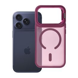 Forcell F-Protect Shadow Stand Premium MagSafe, iPhone 17 Pro Max / 18 Pro Max, čerešňový