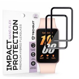 Samsung Galaxy Fit 3 kaitsekile – Techsuit Nano Flex 2 tk – must