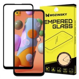 5D Zaščitno kaljeno steklo za Samsung Galaxy A11 / M11, črno