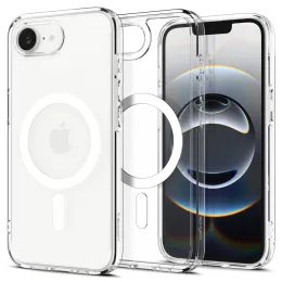 Spigen Ultra Hybrid Mag MagSafe-kompatibilis tok, iPhone 16e, fehér