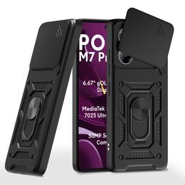 Techsuit CamShield, Xiaomi Poco M7 Pro 5G, negru