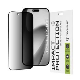 Techsuit 111D Privacy Sticlă securizată, iPhone 17 Air, negru