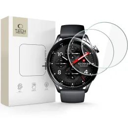 Tech-Protect Tvrdené sklo Glass Fit+, Xiaomi Watch S5 (46 mm), 2 kusy