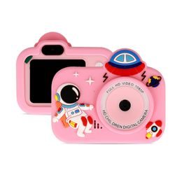 Fotoaparat i kamera za djecu Y8 Astronaut, roza