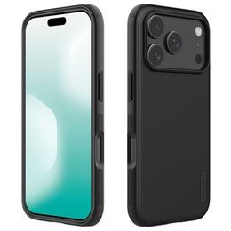 iPhone 17 Pro / 18 Pro dėklas – Nillkin Super Frosted Shield Pro Magnetic – juoda