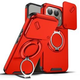 Θήκη Camslide Stand, Xiaomi 15T Pro, κόκκινη