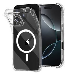 Techsuit Shockproof MagSafe przezroczyste etui, iPhone 16 Pro