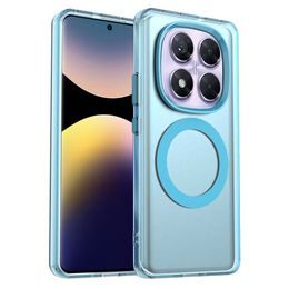 Techsuit CandyCase MagSafe, Xiaomi Redmi Note 14 Pro 5G / Poco X7, niebieskie