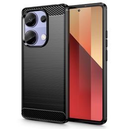 Tech-Protect TPUCarbon, Xiaomi Redmi Note 13 Pro 4G / LTE, čierny