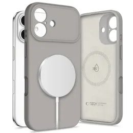 Tech-Protect Silicone MagSafe, iPhone 17, γκρι