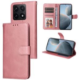 Magnet Hülle, Xiaomi 14T, Rosa