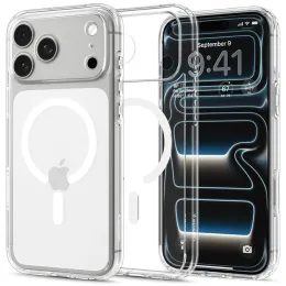 Spigen Ultra Hybrid Mag s MagSafe, iPhone 17 Pro Max / 18 Pro Max, biely
