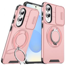 Θήκη Camslide Stand, Samsung Galaxy S25 Edge, ροζ