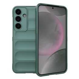 Magic Shield etui, Samsung Galaxy S25, zielony