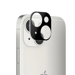 Techsuit steklo za objektiv kamere, iPhone 15 Plus, črno