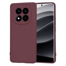 Techsuit SoftFlex obal, Xiaomi Redmi Note 14 Pro Plus 5G, vínový