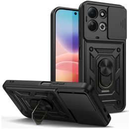 Tech-Protect CamShield Pro Schutzhülle für Xiaomi Redmi 17 4G / 5G - Hybrid Case mit Kameraschutz - Schwarz