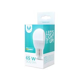 Bec LED, tip E27 G45 10W 230V 3000K 900lm, ceramic, Forever Light