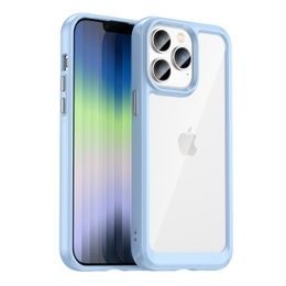 Husă Outer Space Case, iPhone 14 Pro, albastră