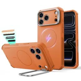 Kryt ESR Cyber Tough Kickstand MagSafe, iPhone 17 Pro / 18 Pro, oranžový