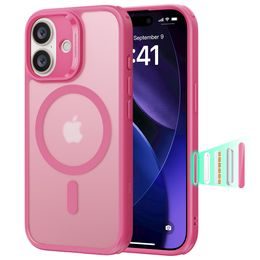 Husă ESR Classic Hybrid HaloLock MagSafe, iPhone 17, roz mat