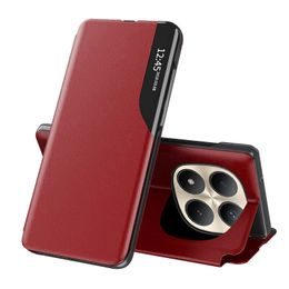 Custodia Eco Leather View Case, Xiaomi Redmi Note 15 Pro Plus 5G / Poco M8 Pro 5G, rossa