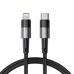 Tech-Protect UltraBoost USB-C - Lightning kabel, PD20W / 3A, 1 m, sivi