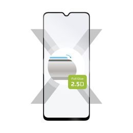 Ochranné tvrzené sklo FIXED, Xiaomi Redmi 12C, černé