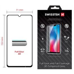 Swissten Ultra durable 3D Full Glue Védő edzett üveg, Xiaomi Redmi Note 7, fekete