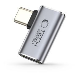 Tech-Protect UltraBoost AA01 adaptor USB-C unghiular, gri