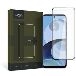 Hofi Pro+ Displayschutz aus gehärtetem Glas, Motorola Moto G14, schwarz