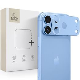 iPhone 18 Pro Max kaamerakaitse – Tech-Protect Camalloy Fit+ – helesinine
