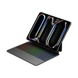 JP Magnetic Keyboard MK09 Aluminium θήκη tablet, iPad Pro 13 2024 / 2025, μαύρη