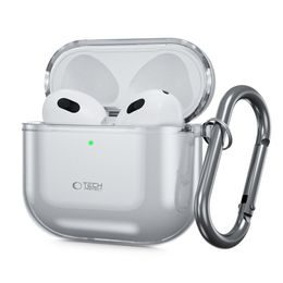 Tech-Protect FlexAir Hülle, Apple AirPods 4, Grau