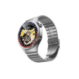 Hoco DYD03 Smartwatch mit Anruffunktion, 1,53" TFT, silber