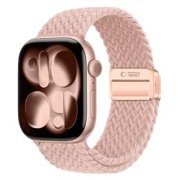 Tech-Protect NylonMag Apple Watch 8 / 9 / 10 / 11 / 12 / SE Ultra (44 / 45 / 46 / 49 mm), růžový