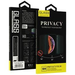 Privacy 5D Edzett üveg, Samsung Galaxy S23 Ultra, fekete