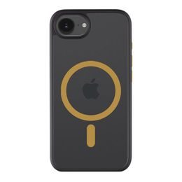 Tactical MagForce Hyperstealth Tok 2.0, iPhone 16e, fekete-sárga