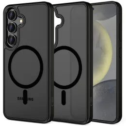 Tech-Protect MagMat MagSafe, Samsung Galaxy S25 FE, crna mat