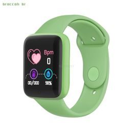 Smartwatch Y68s, zöld