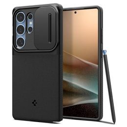 Spigen Optik Armor, Samsung Galaxy S25 Ultra, fekete