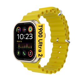 Smartwatch T900 Ultra 2, sárga
