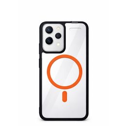 Magsafe clear obal, Xiaomi Redmi Note 13 Pro Plus 5G, oranžový