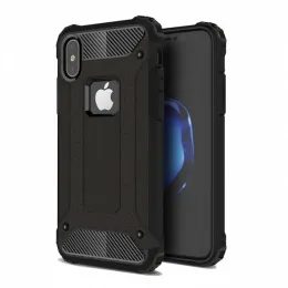 Carcasă Hibridă Armor pentru iPhone X, neagră
