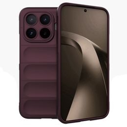 Magic Shield Hoesje voor Xiaomi 17T Pro - Schokbestendig - Wijnrood