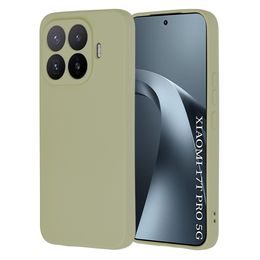 Xiaomi 17T Pro Hoesje - Techsuit SoftFlex - Siliconen Case - Lichtgroen