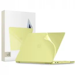 MacBook Neo 13 2026 dėklas – Tech-Protect SoftShell – geltona