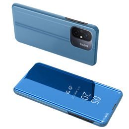 Clear view husă albastru pentru telefon Xiaomi Redmi 11A / Poco C55 / Redmi 12C