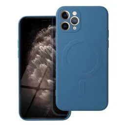 Obal Silicone Mag Cover, iPhone 11 Pro, modrý