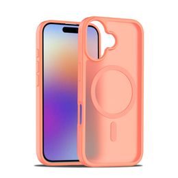 JP MagFit Colour MagSafe калъф с N52 магнит, iPhone 17, оранжев